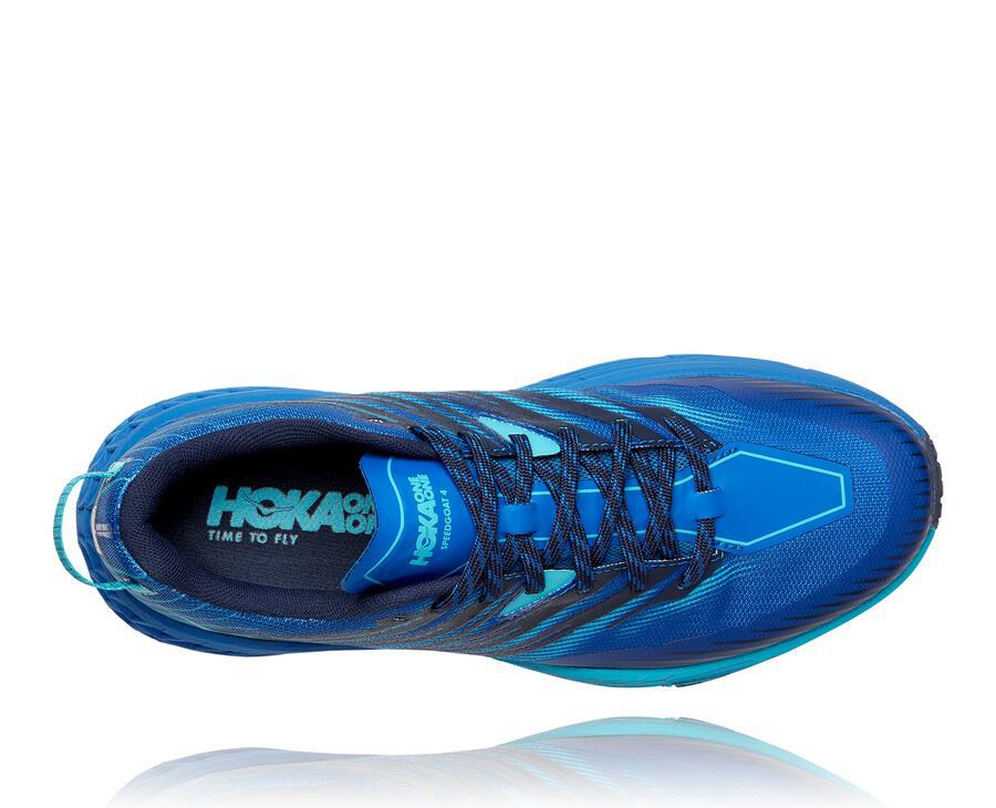 Zapatillas Trail Hoka One One Hombre - Speedgoat 4 - Azules - JMA659230